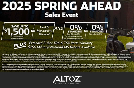 Read more about the article 2025 SPRING AHEAD SALES EVENT